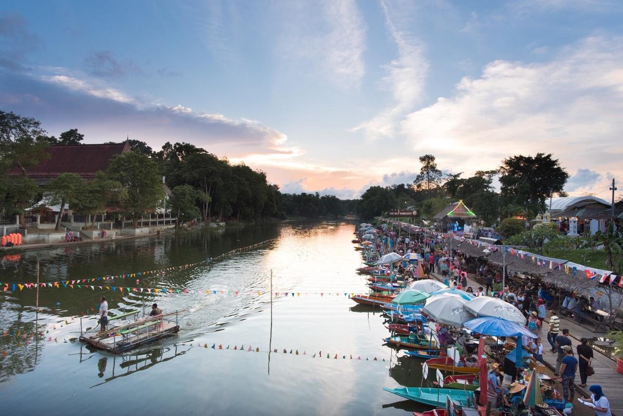 Talad Nam Klong Hae Resort Hat Yai Exterior foto